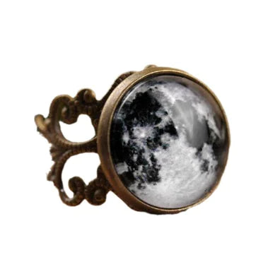 Elegant Gothic Bloodstone Ring