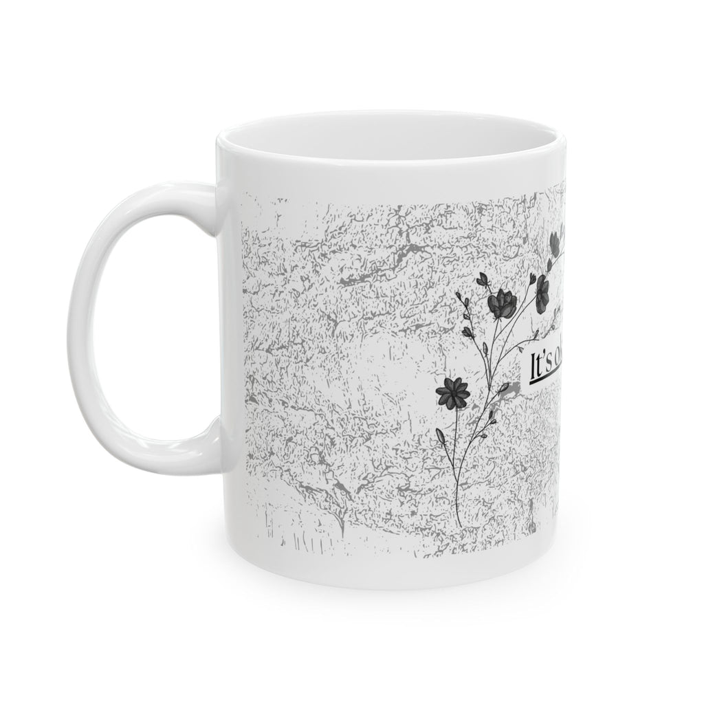 Its Okay to Be Still Mug  Mindfulness Gift  Spiritual Self-Care Ceramic Coffee Cup  Calm Affirmation Mug Shadow Work Aesthetic