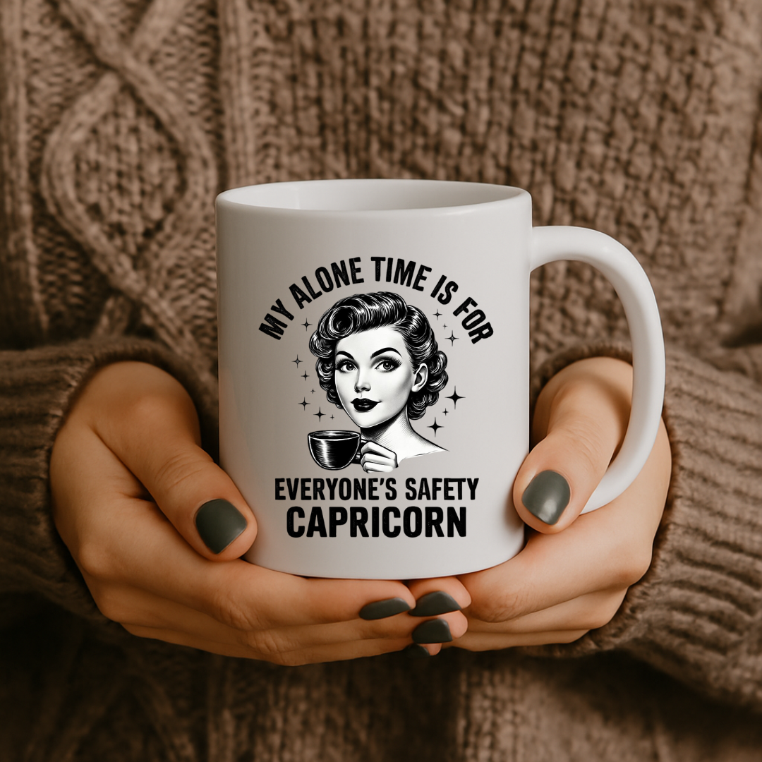 Capricorn Zodiac Mug – Astrology Coffee Cup for Ambitious Souls