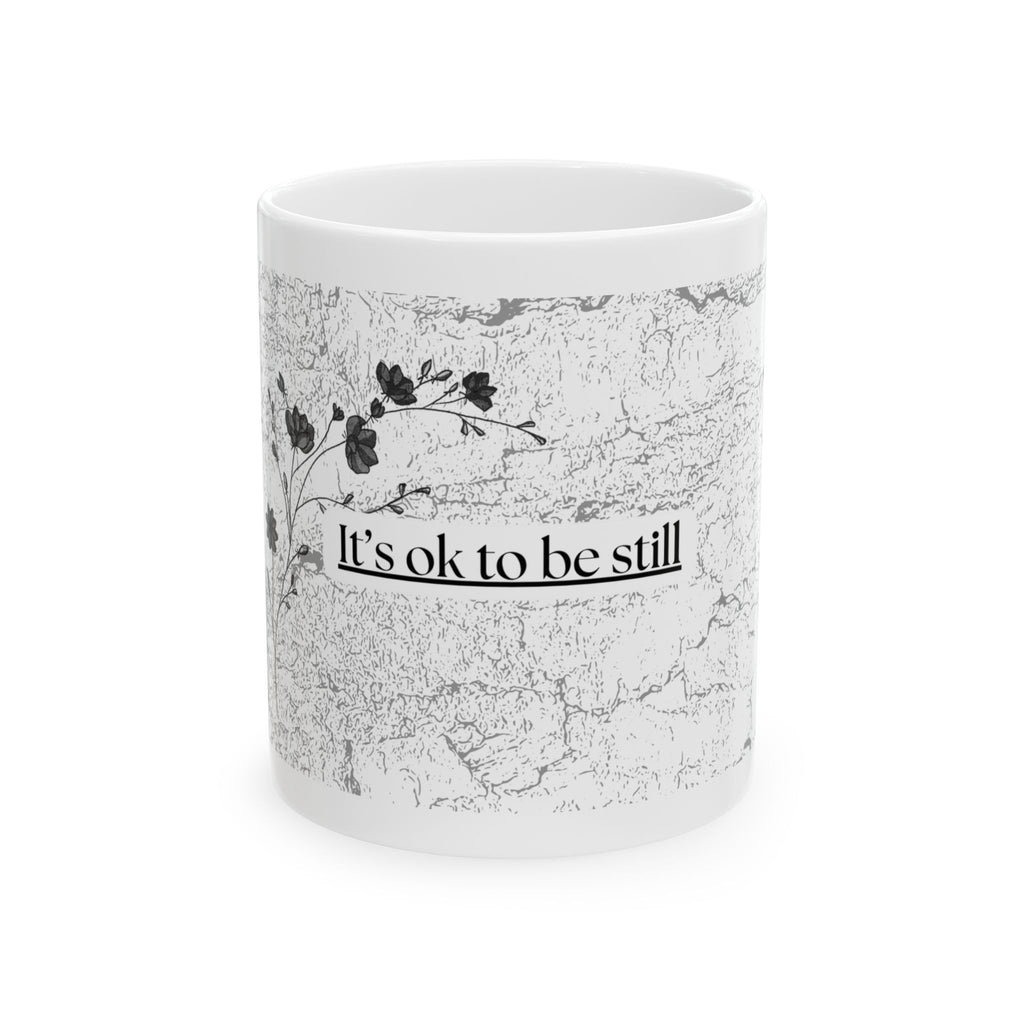 Its Okay to Be Still Mug  Mindfulness Gift  Spiritual Self-Care Ceramic Coffee Cup  Calm Affirmation Mug Shadow Work Aesthetic