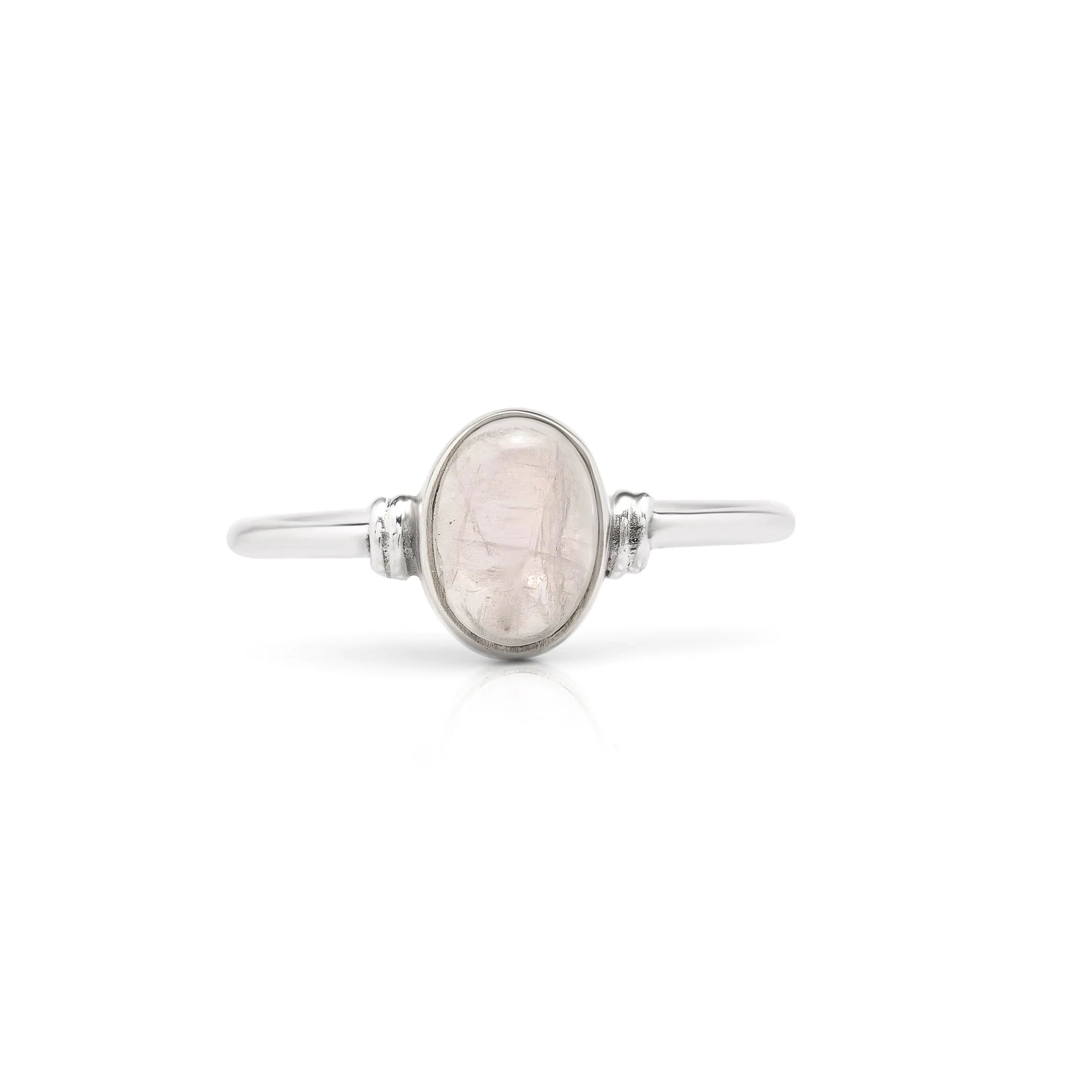 Eternal Charm Moonstone Boho Ring 925 Silver