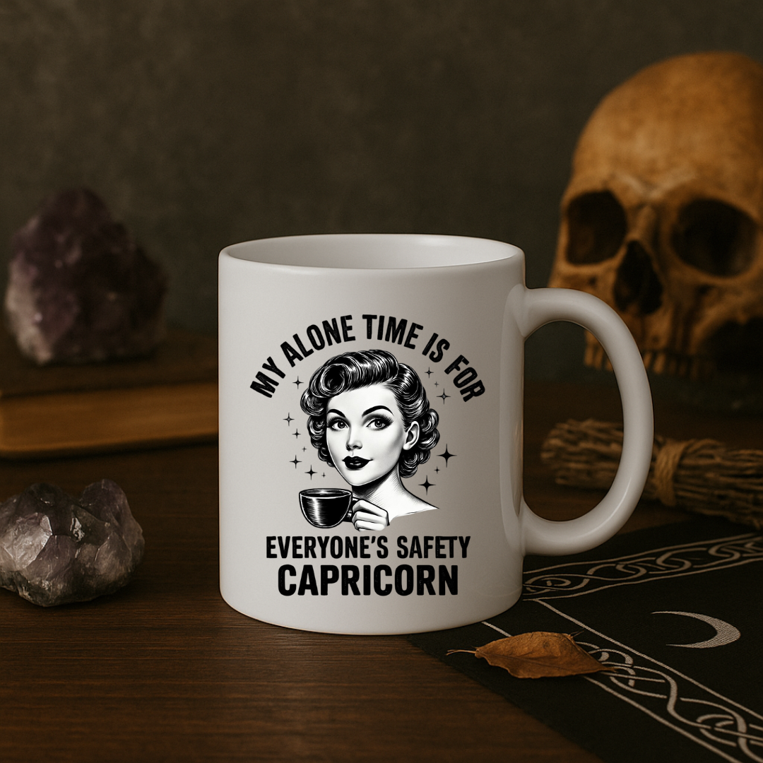 Capricorn Zodiac Mug – Astrology Coffee Cup for Ambitious Souls