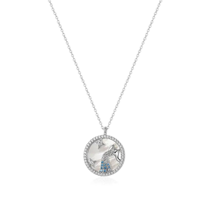 Astro Elegance Silver Zodiac Necklace