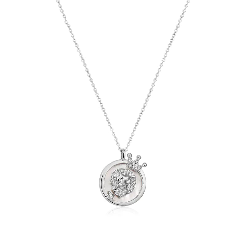 Astro Elegance Silver Zodiac Necklace