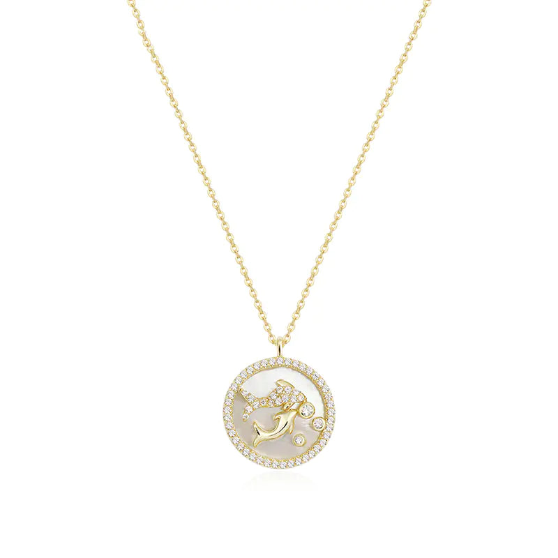 Astro Elegance Silver Zodiac Necklace