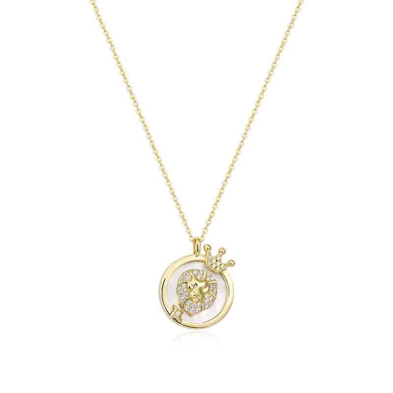 Astro Elegance Silver Zodiac Necklace