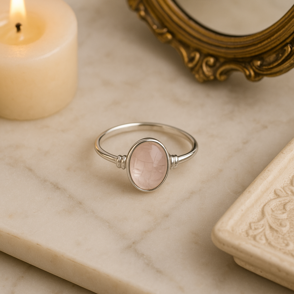 Eternal Charm Moonstone Boho Ring 925 Silver